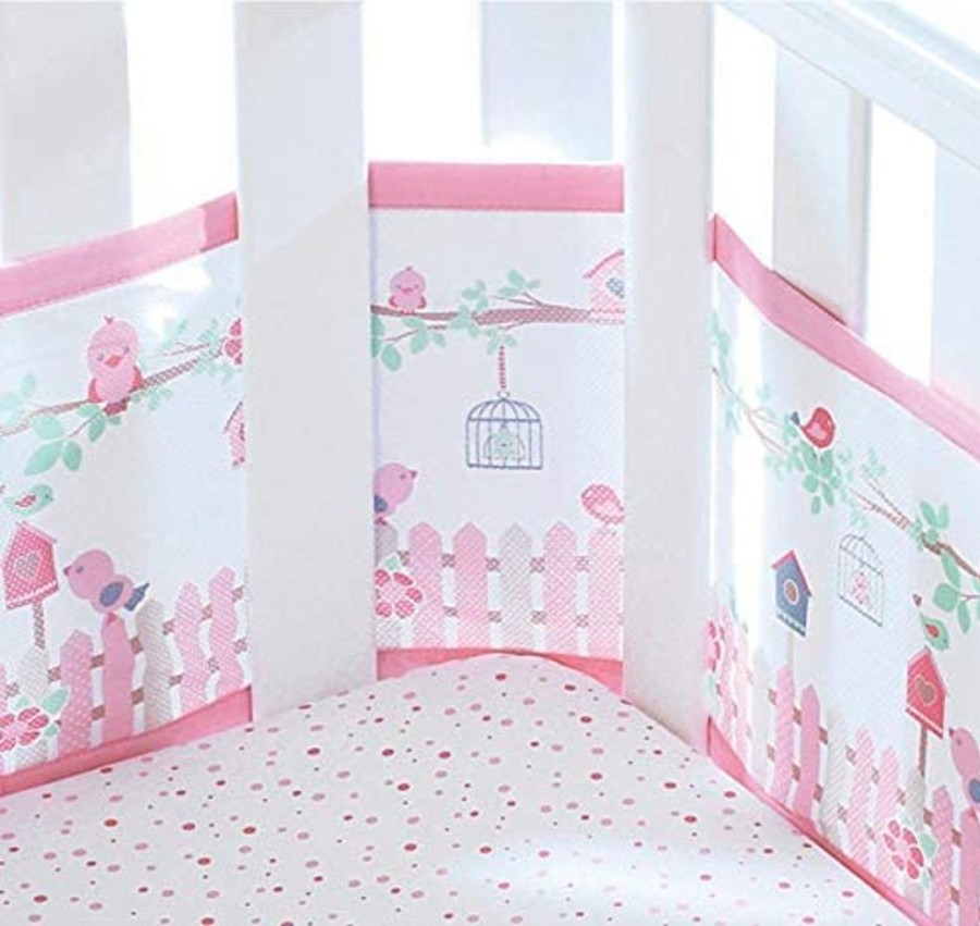 Accessories Little Dreamers | Breathablebaby Cot/Cotbed Bumper English Garden