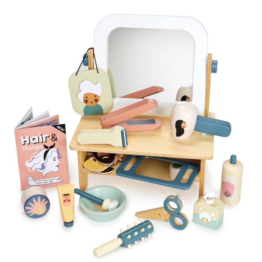 Wooden Toys Little Dreamers | Tenderleaf Toys Hair Salon