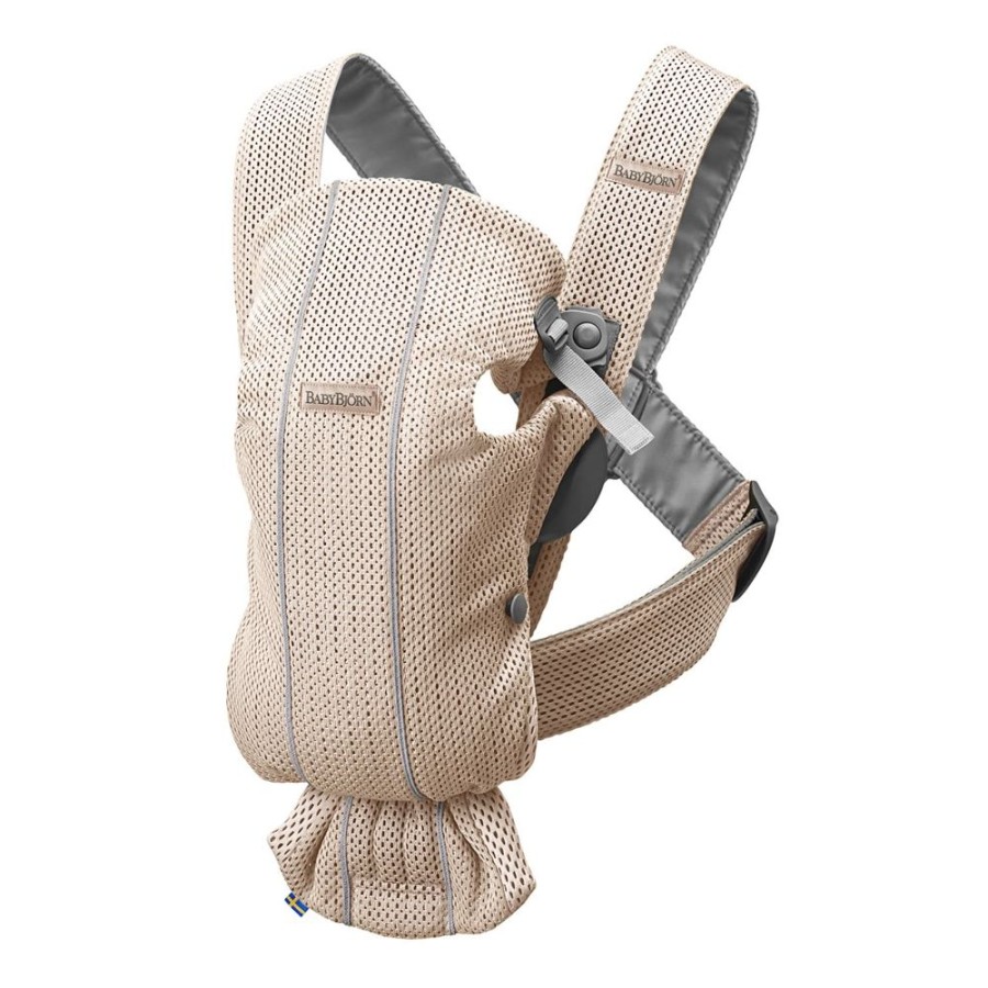 Out & About Little Dreamers | Babybjorn 3D Mesh Mini Baby Carrier Pearly Pink