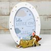 Gifts Little Dreamers | Disney Bambi & Thumper Resin Oval Frame