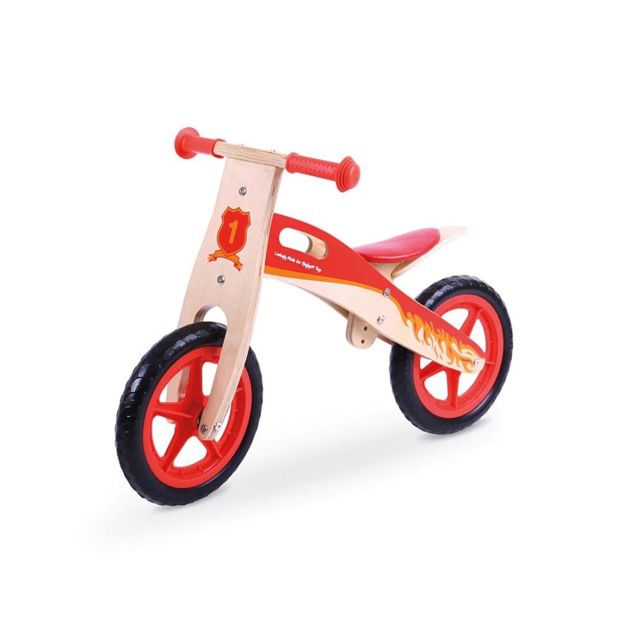 Outdoor Fun Little Dreamers | Bigjigs My First Bike - Red