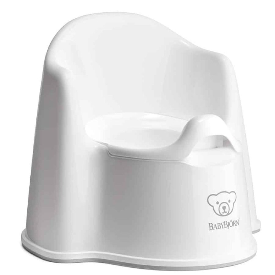 At Home Little Dreamers | Babybjorn Potty Chair White