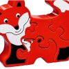 Wooden Toys Little Dreamers | Lanka Kade Fox & Cub Puzzle