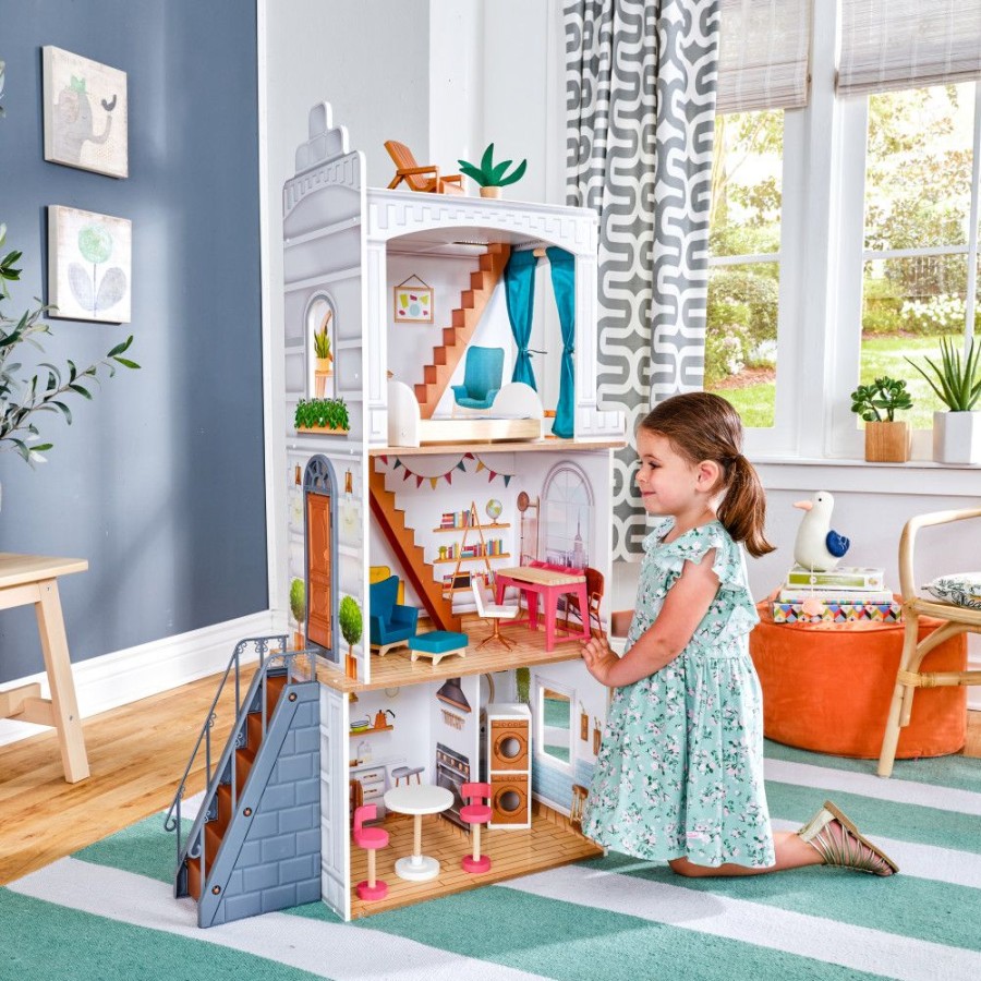 Wooden Toys Little Dreamers | Kidkraft Rowan Dollhouse