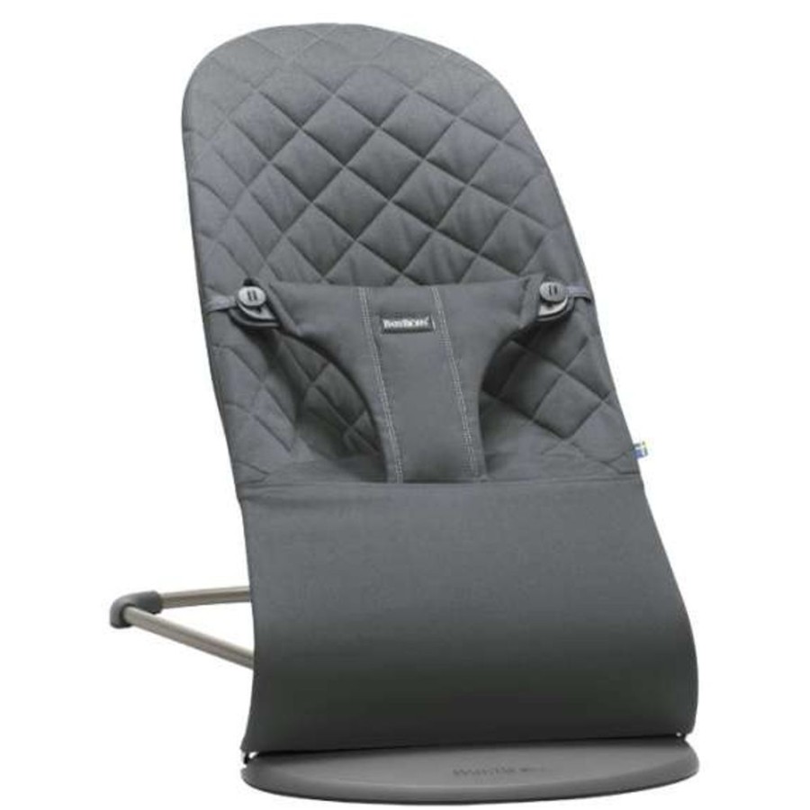 At Home Little Dreamers | Babybjorn Bouncer Bliss - Anthracite Cotton