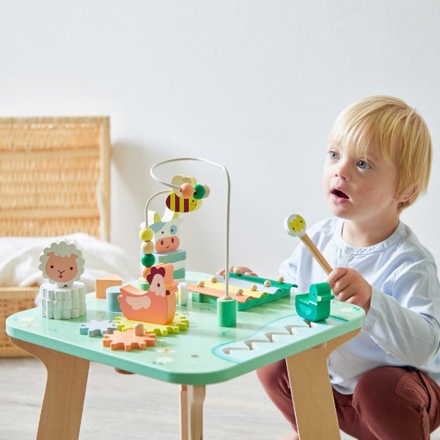 Wooden Toys Little Dreamers | Janod Meadow Activity Table