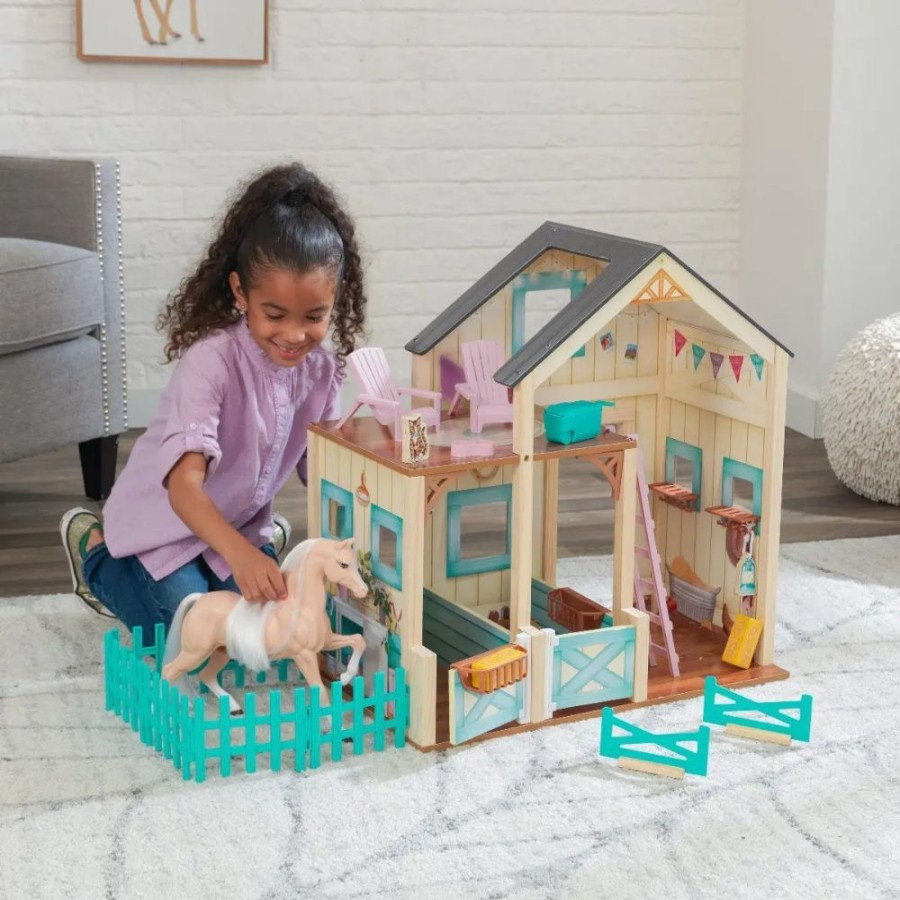 Wooden Toys Little Dreamers | Kidkraft Sweet Meadow Horse Stable