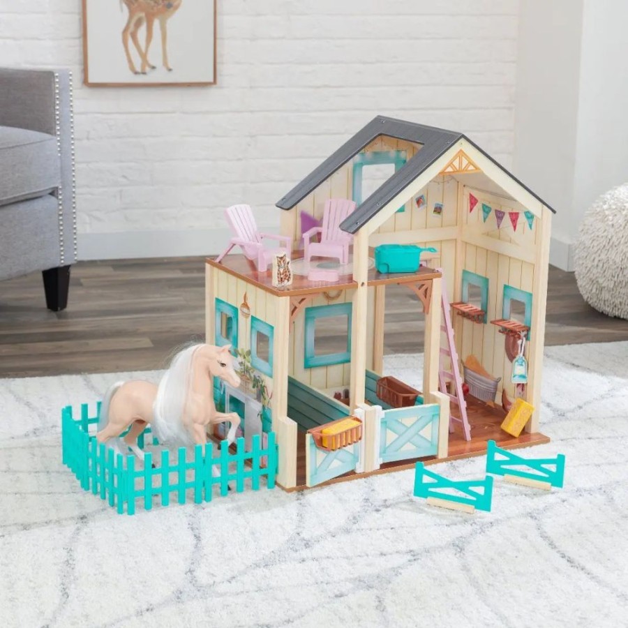 Wooden Toys Little Dreamers | Kidkraft Sweet Meadow Horse Stable