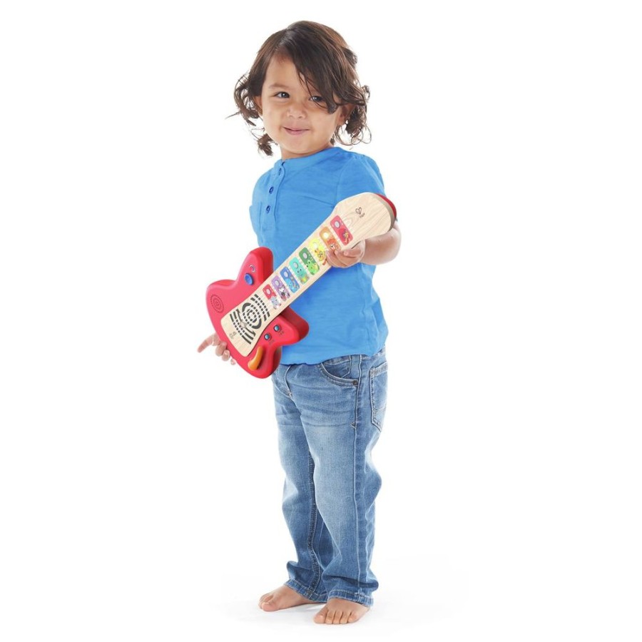 Wooden Toys Little Dreamers | Hape Together In Tune Guitar - Connected Magic Touch