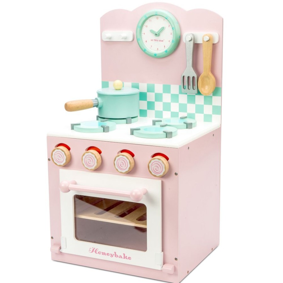 Wooden Toys Little Dreamers | Le Toy Van Oven & Hob Pink