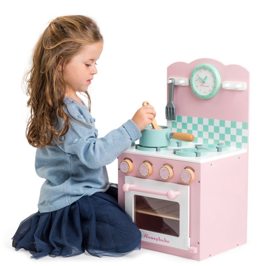 Wooden Toys Little Dreamers | Le Toy Van Oven & Hob Pink