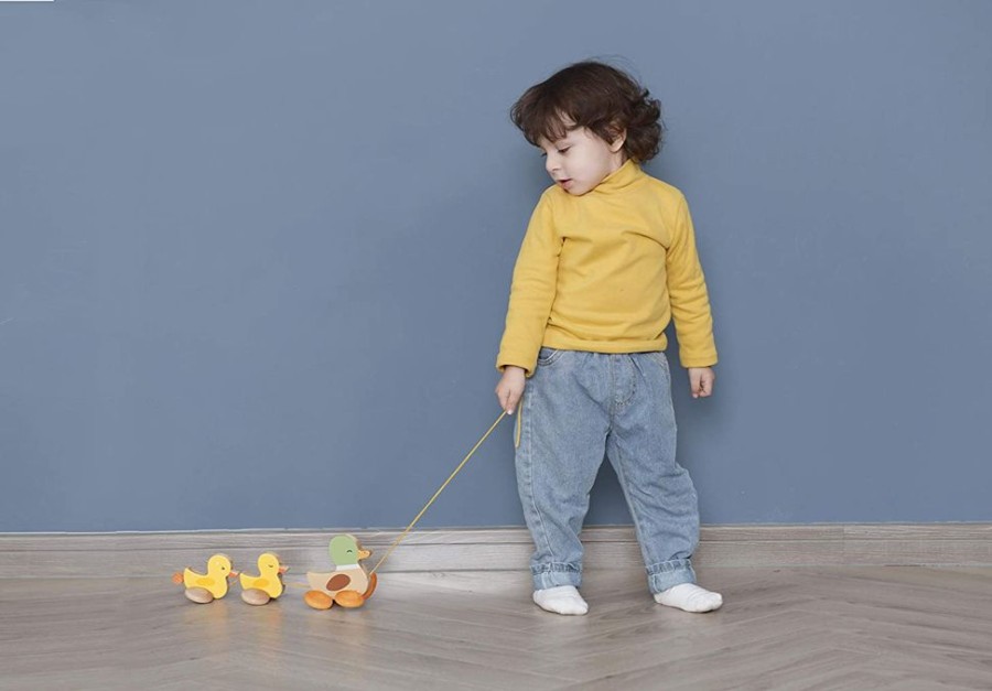 Wooden Toys Little Dreamers | Classis World Paddling Pull Along Duck