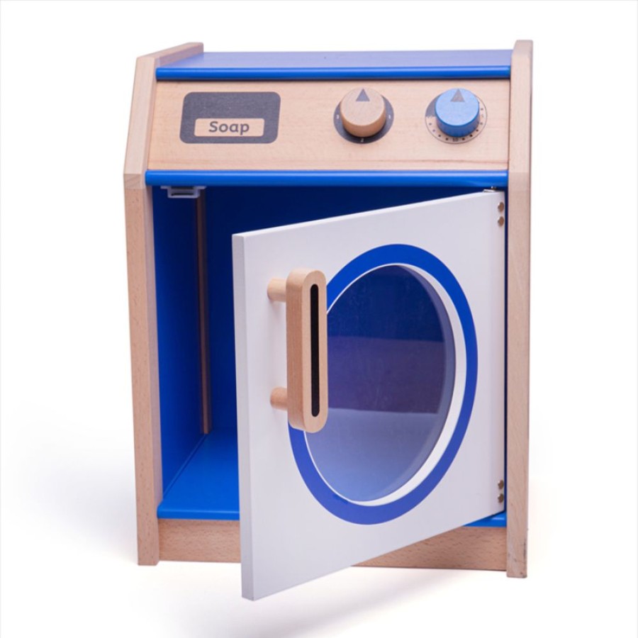 Wooden Toys Little Dreamers | Tidlo Wooden Washing Machine