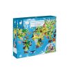 Wooden Toys Little Dreamers | Janod Endangered Species Jigsaw Puzzle - 200 Piece