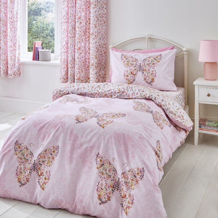 Accessories Little Dreamers | Enchanted Butterfly Duvet Cover Set - Single