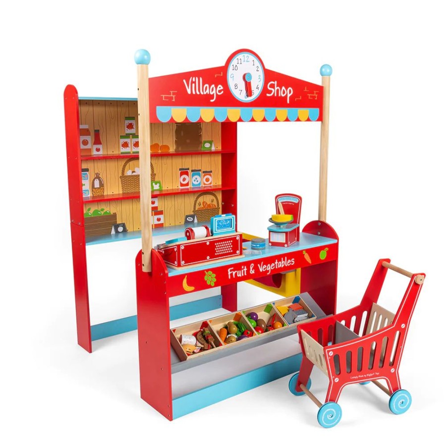 Wooden Toys Little Dreamers | Bigjigs Village Shop Package 2 Special