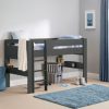 Kids Rooms Little Dreamers | Pluto Midsleeper Anthracite