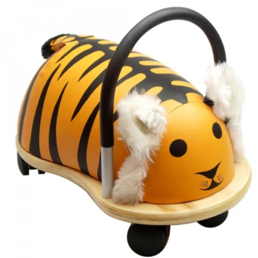 Wooden Toys Little Dreamers | Wheelybug Tiger Small