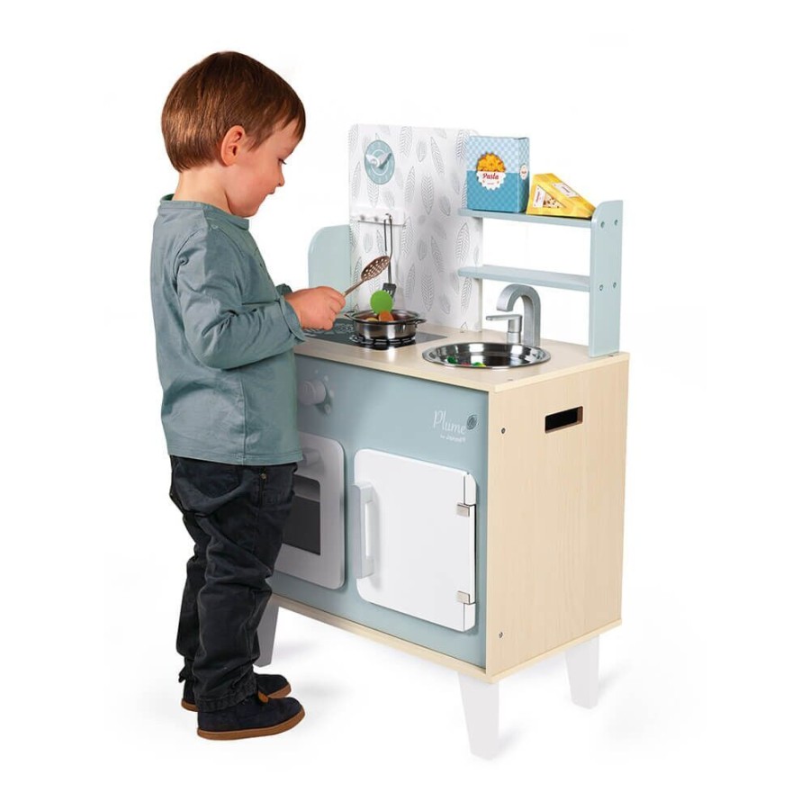 Wooden Toys Little Dreamers | Janod Plume Play Kitchen