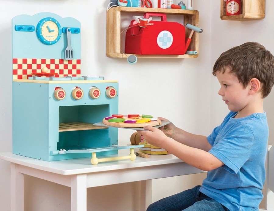 Wooden Toys Little Dreamers | Le Toy Van Oven & Hob Blue