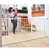 At Home Little Dreamers | Babydan Asta Extra Wide Pressure Fit Gate 183 Cm White