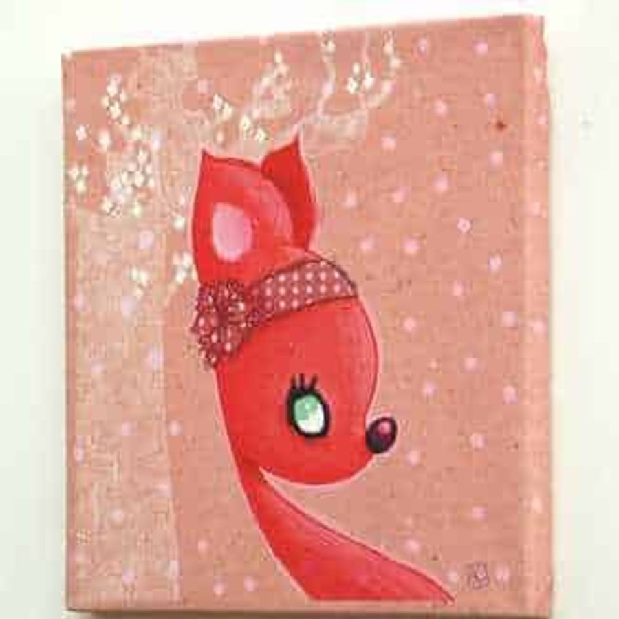 Accessories Little Dreamers | Pretty Pink Deer