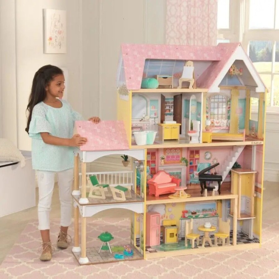 Wooden Toys Little Dreamers | Kidkraft Lola Dollhouse