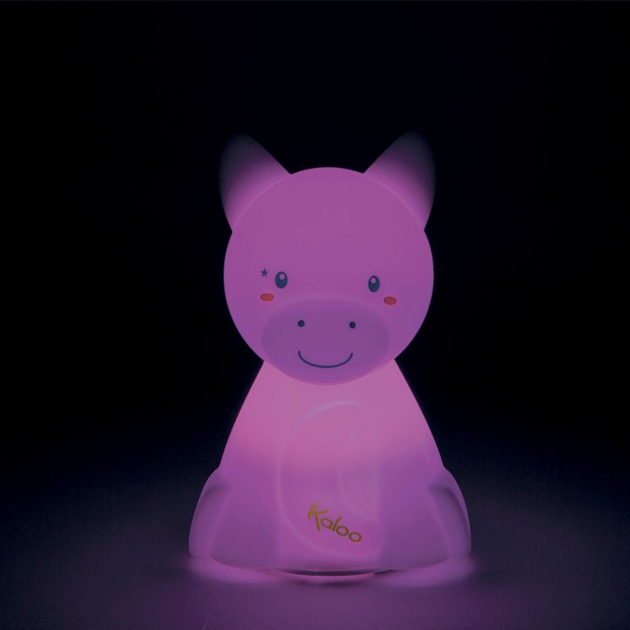 Accessories Little Dreamers | Kaloo My Soft Led Nightlight - Donkey