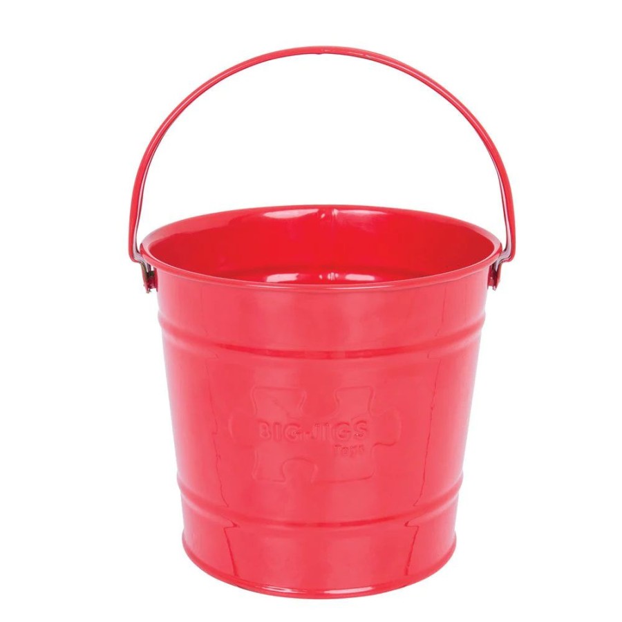 Outdoor Fun Little Dreamers | Bigjigs Red Bucket