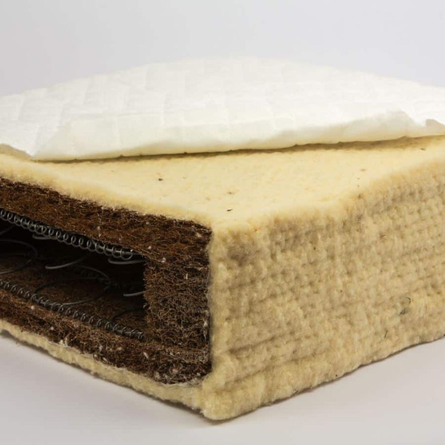 Accessories Little Dreamers | Natural Coir / Bonnell Sprung Mattress - Organic Cotton