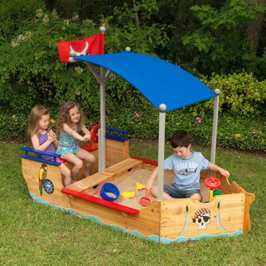 Outdoor Fun Little Dreamers | Kidkraft Pirate Sandboat