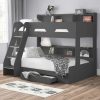 Kids Rooms Little Dreamers | Orion Triple Sleeper - Anthracite