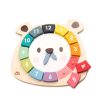 Wooden Toys Little Dreamers | Tenderleaf Bear Colours Clock