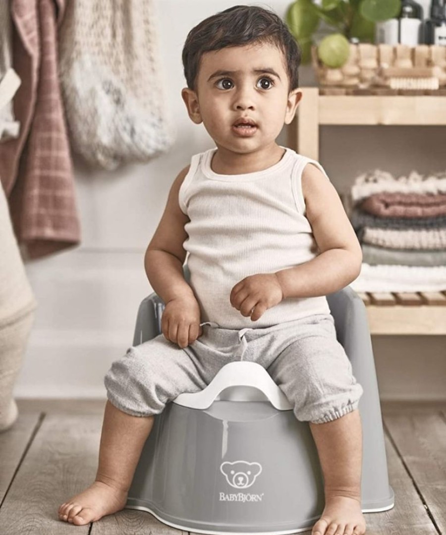 At Home Little Dreamers | Babybjorn Potty Chair Grey