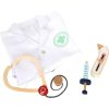 Wooden Toys Little Dreamers | Doctor/Nurse Dress Up Set