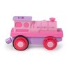 Wooden Toys Little Dreamers | Bigjigs Powerful Pink Loco - Battery Operated