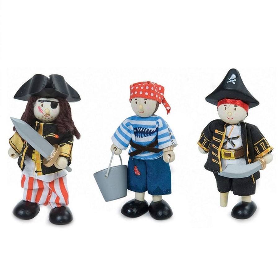 Wooden Toys Little Dreamers | Budkins Pirate Gift Pack