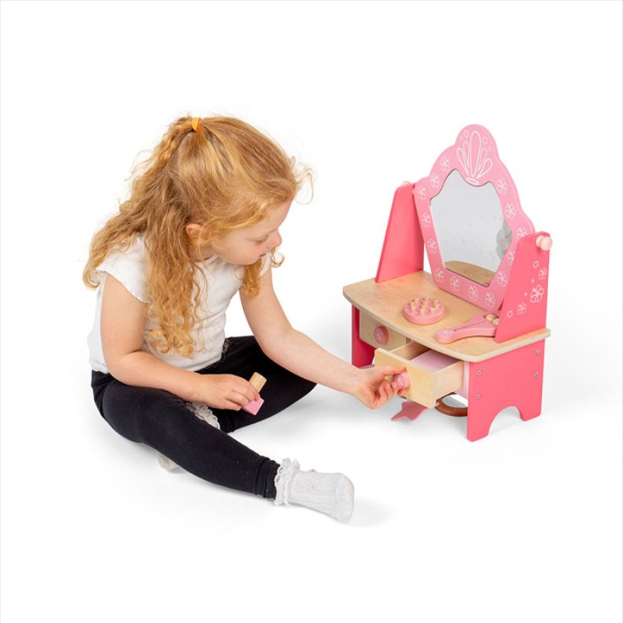 Wooden Toys Little Dreamers | Bigjigs Vanity Spa Unit