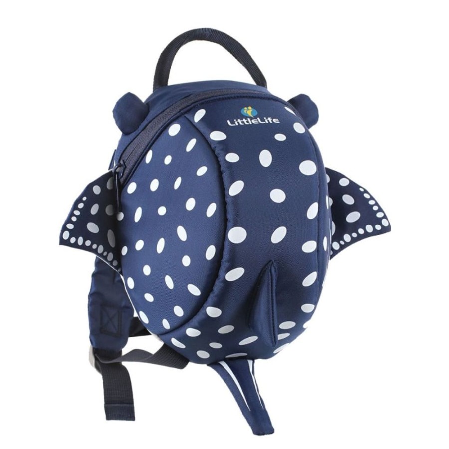 Out & About Little Dreamers | Littlelife Sydney The Stingray Toddler Backpack With Reins