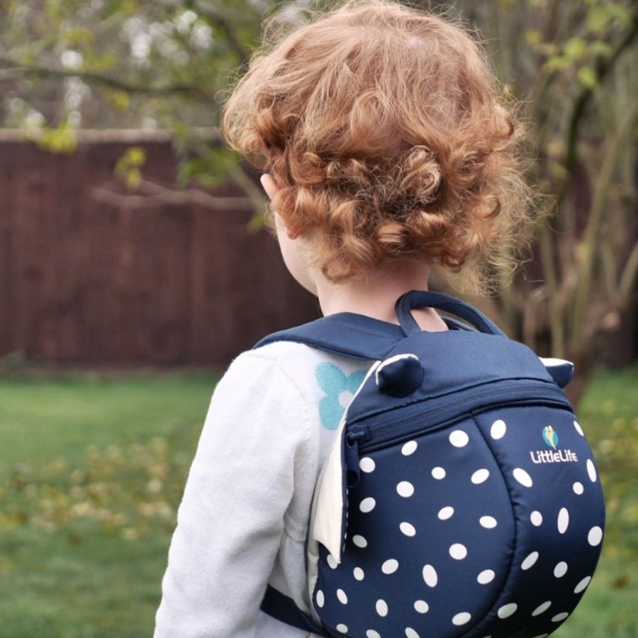 Out & About Little Dreamers | Littlelife Sydney The Stingray Toddler Backpack With Reins