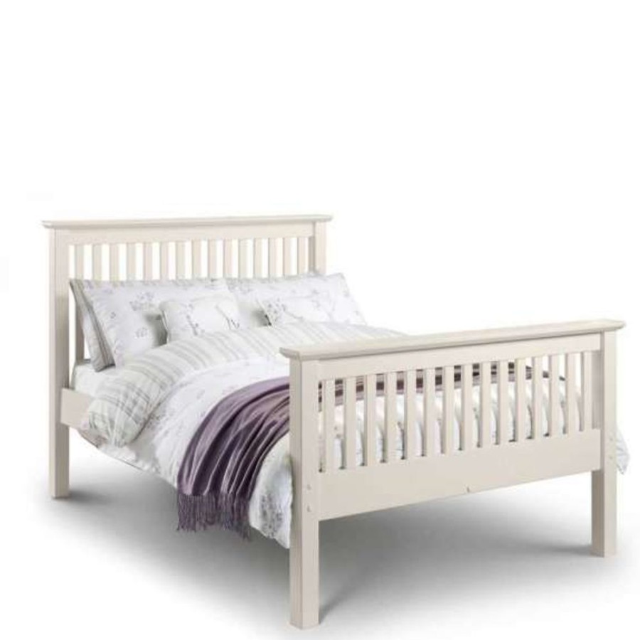 Kids Rooms Little Dreamers | Barcelona High Foot End Double Bed / Stone White