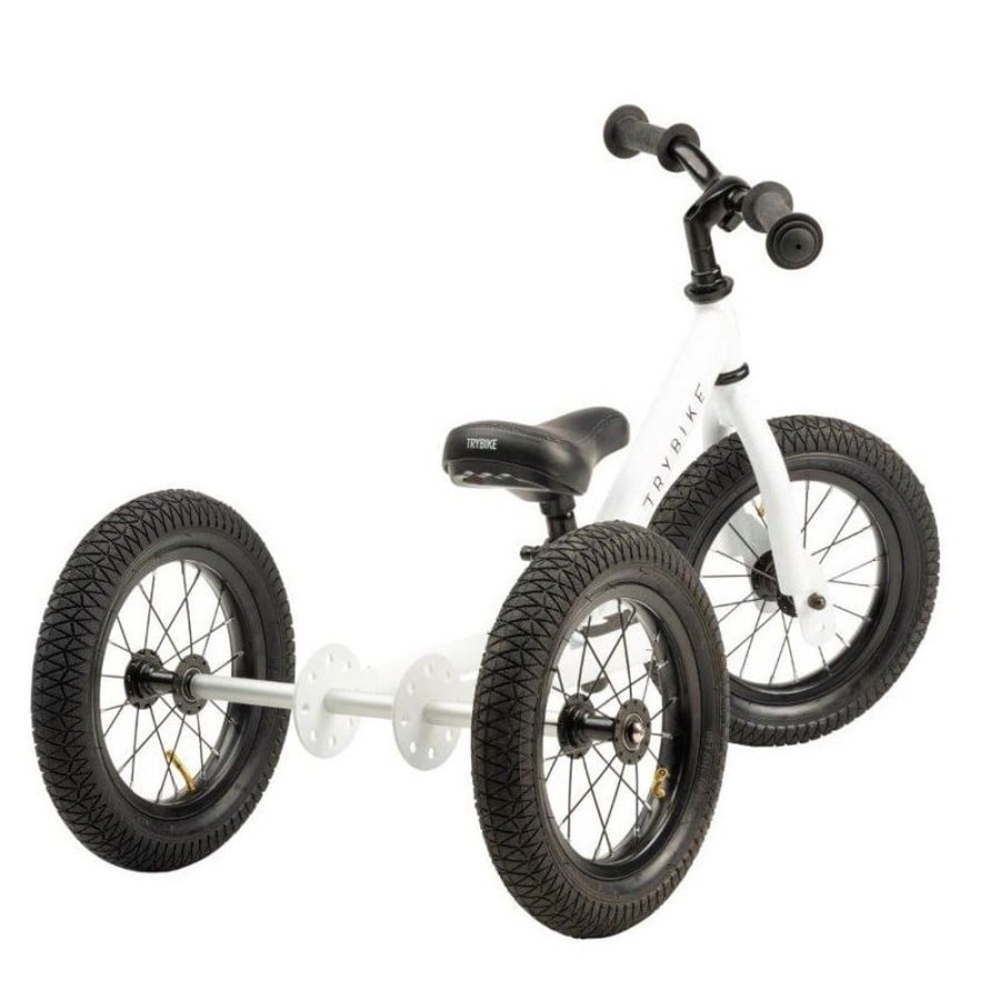 Outdoor Fun Little Dreamers | Trybike 2-In-1 Steel White