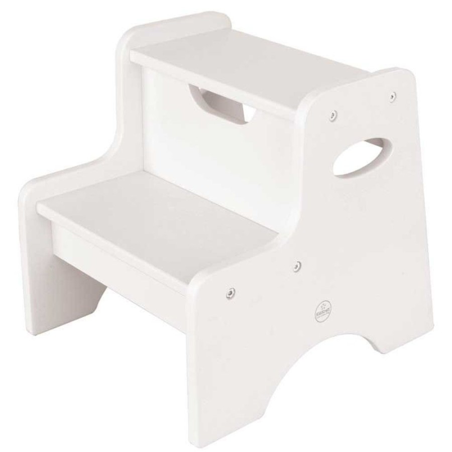 Wooden Toys Little Dreamers | Kidkraft Two Step Stool - White