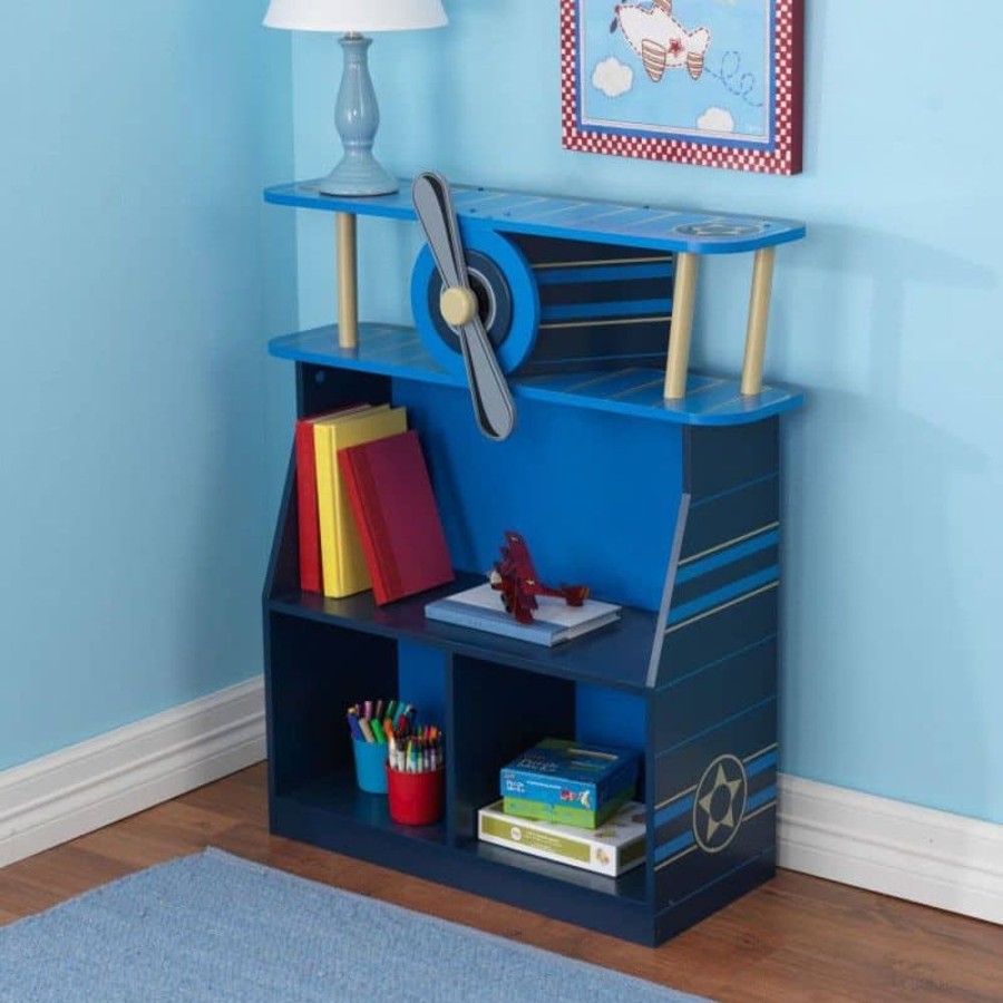 Accessories Little Dreamers | Kidkraft Airplane Bookshelf