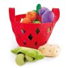 Wooden Toys Little Dreamers | Hape Toddler Vegetable Basket