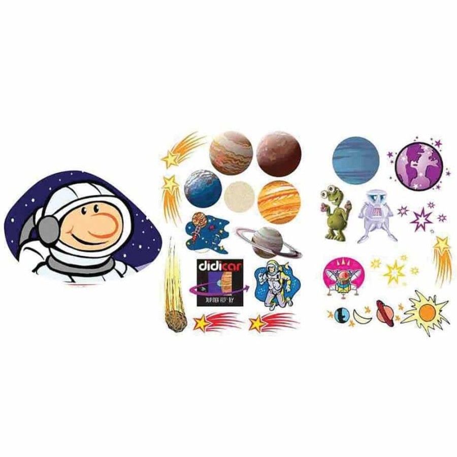 Wooden Toys Little Dreamers | Didicar Ride On Rocket Sticker Pack