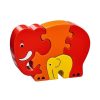 Wooden Toys Little Dreamers | Lanka Kade Elephant Puzzle