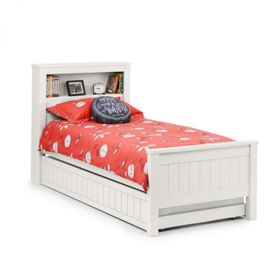 Kids Rooms Little Dreamers | Maine Bookcase Bed - Surf White