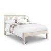 Kids Rooms Little Dreamers | Barcelona Low Foot End Double Bed - Stone White - 120Cm