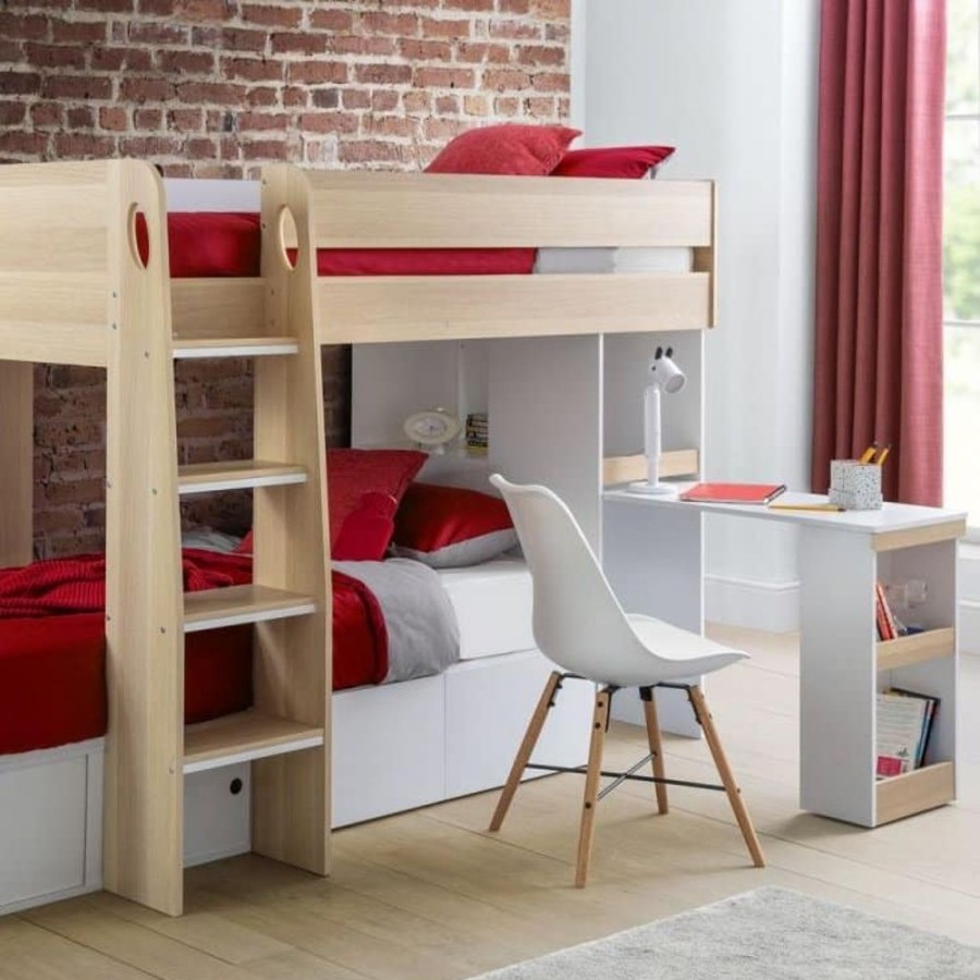 Kids Rooms Little Dreamers | Eclipse Bunk Bed Oak